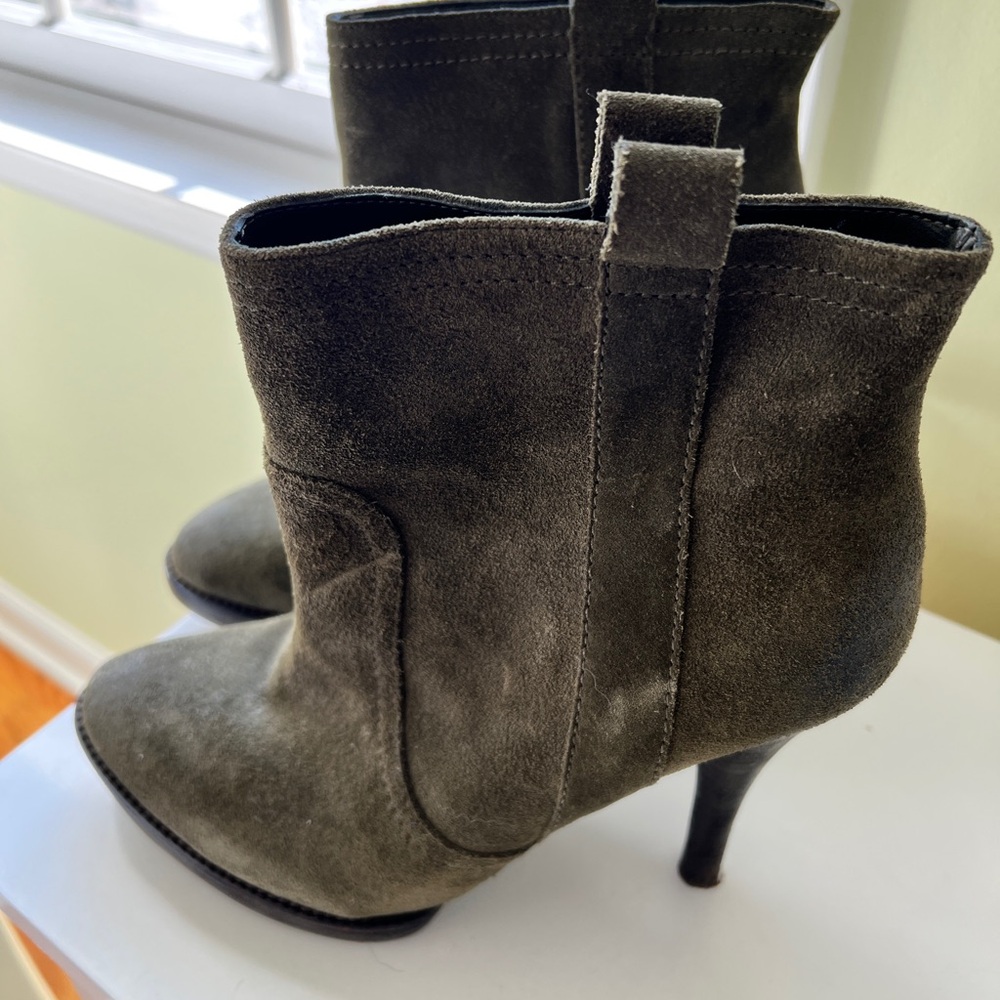 BCBG stiletto heeled booties